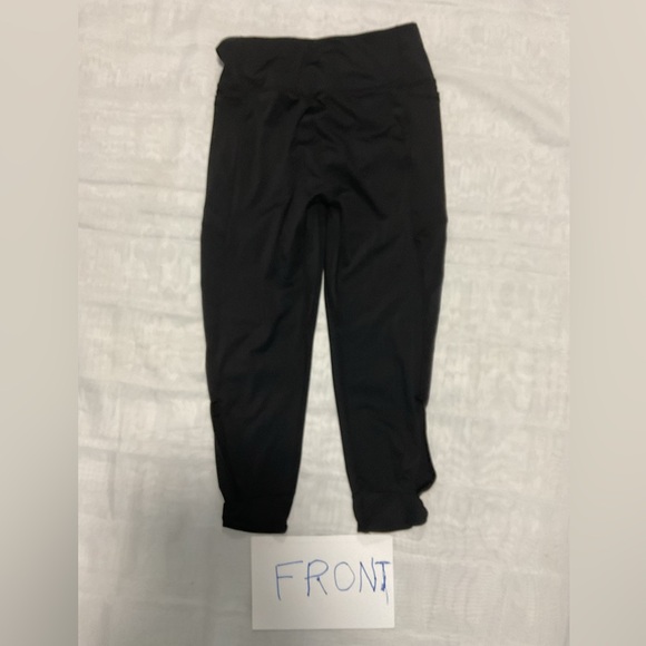 SOLD!!! NWOT Ruched Scrunch Butt Shaping Uplifting Yoga Pants Waisted Sz L - Picture 2 of 12